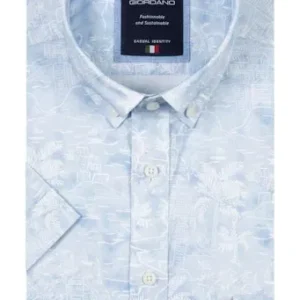 Alfa short sleeve button down