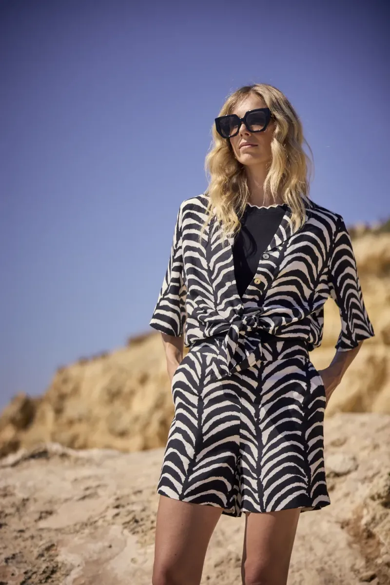 Blouse Palm Eclipse - Afbeelding 5