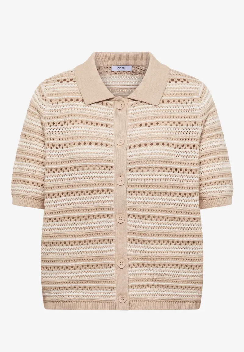 EOS_Structure stripe Polo Card