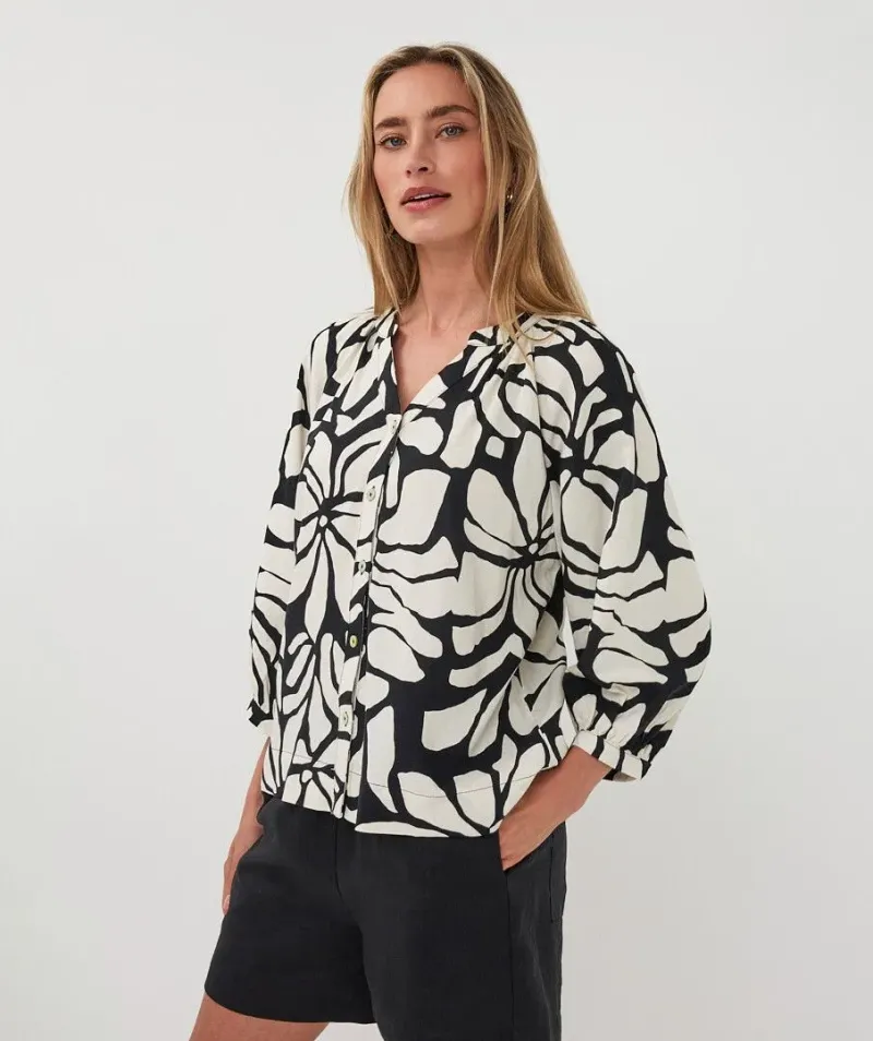 Blouse 3/4 slve Sunset - Afbeelding 5