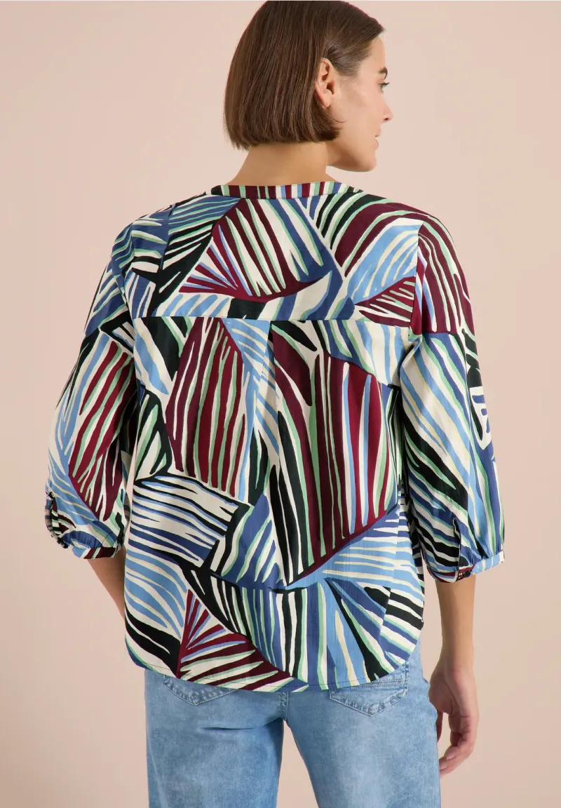 AOP Seersucker Blouse - Afbeelding 3