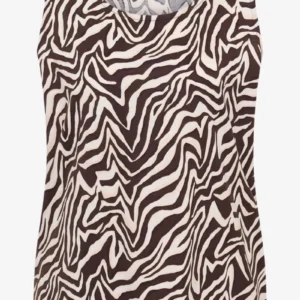 EOS_Small Zebra AOP Smock Top