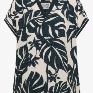 TOS AOP Mix Blouse