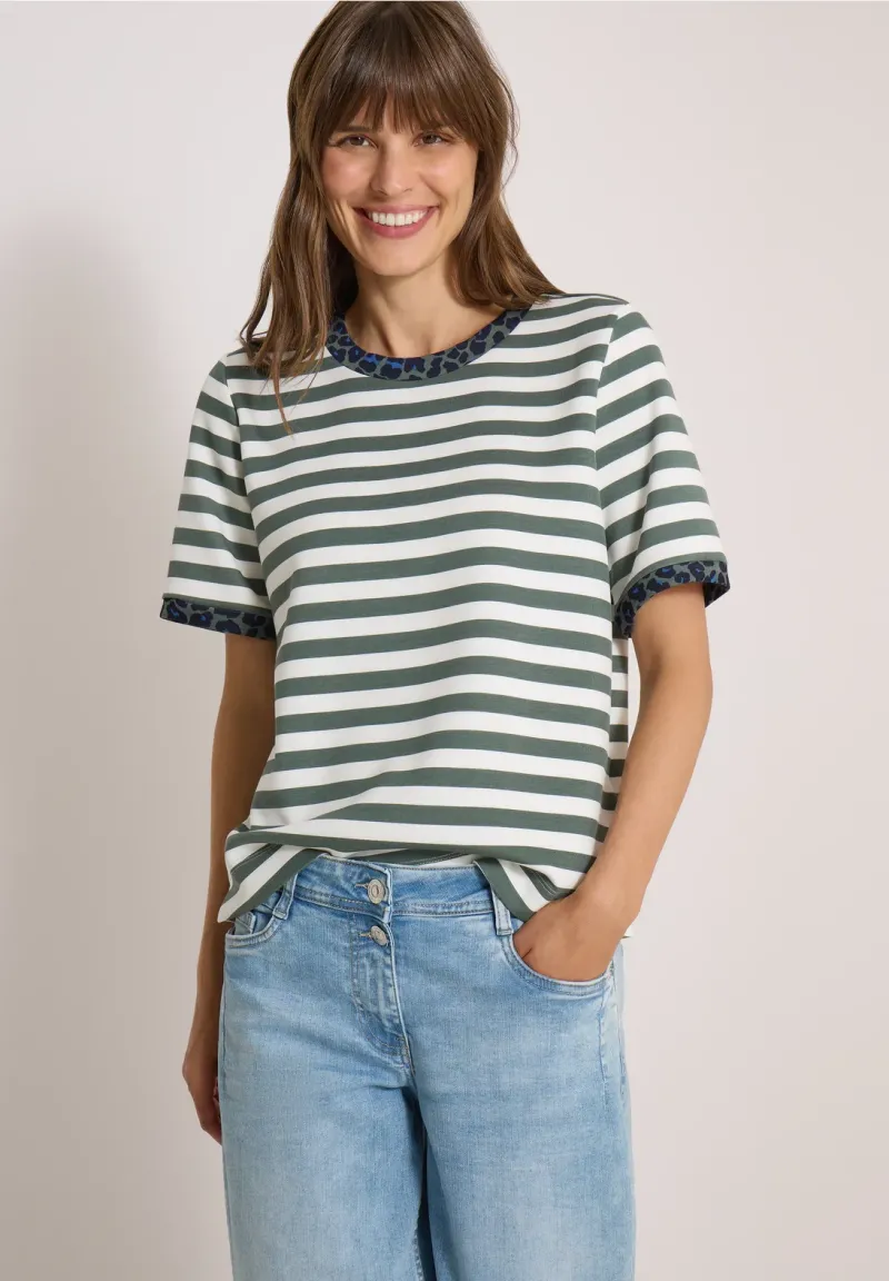 TOS Striped Soft Modal Shirt - Afbeelding 5